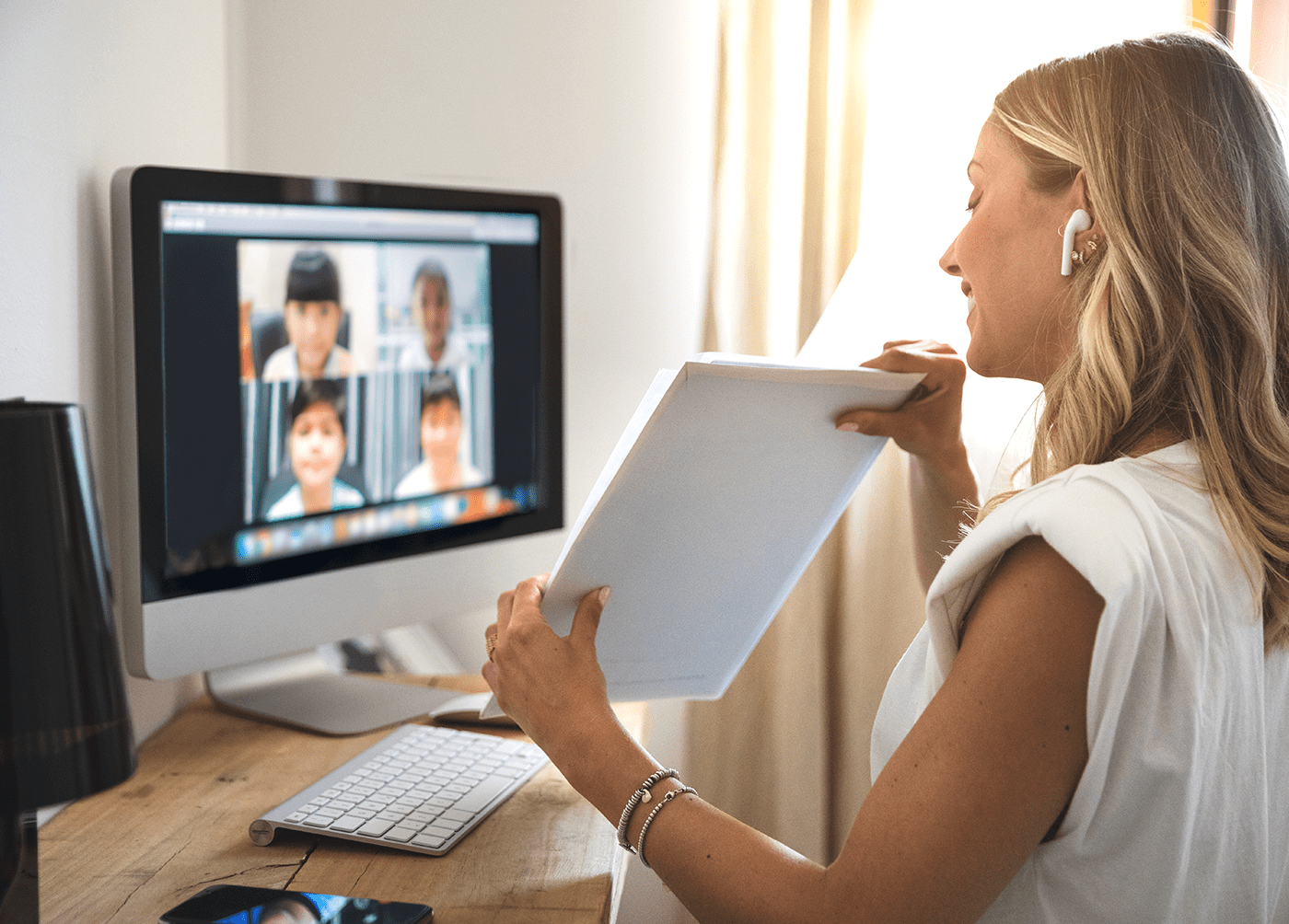 Distance Learning With a Customized Solution